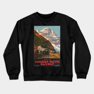 Vintage Travel - Canadian Pacific Railway Crewneck Sweatshirt